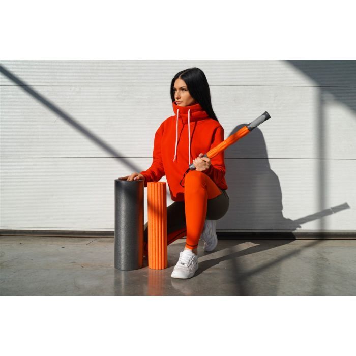 Масажный ролик PowerPlay Therapy Roller 022 Набір 3 в 1 Чорно-Помаранчевий (PP_4022) изображение 8