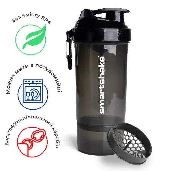 Шейкер спортивный SmartShake Original2GO One 800ml Navy Blue (10581102) изображение 5