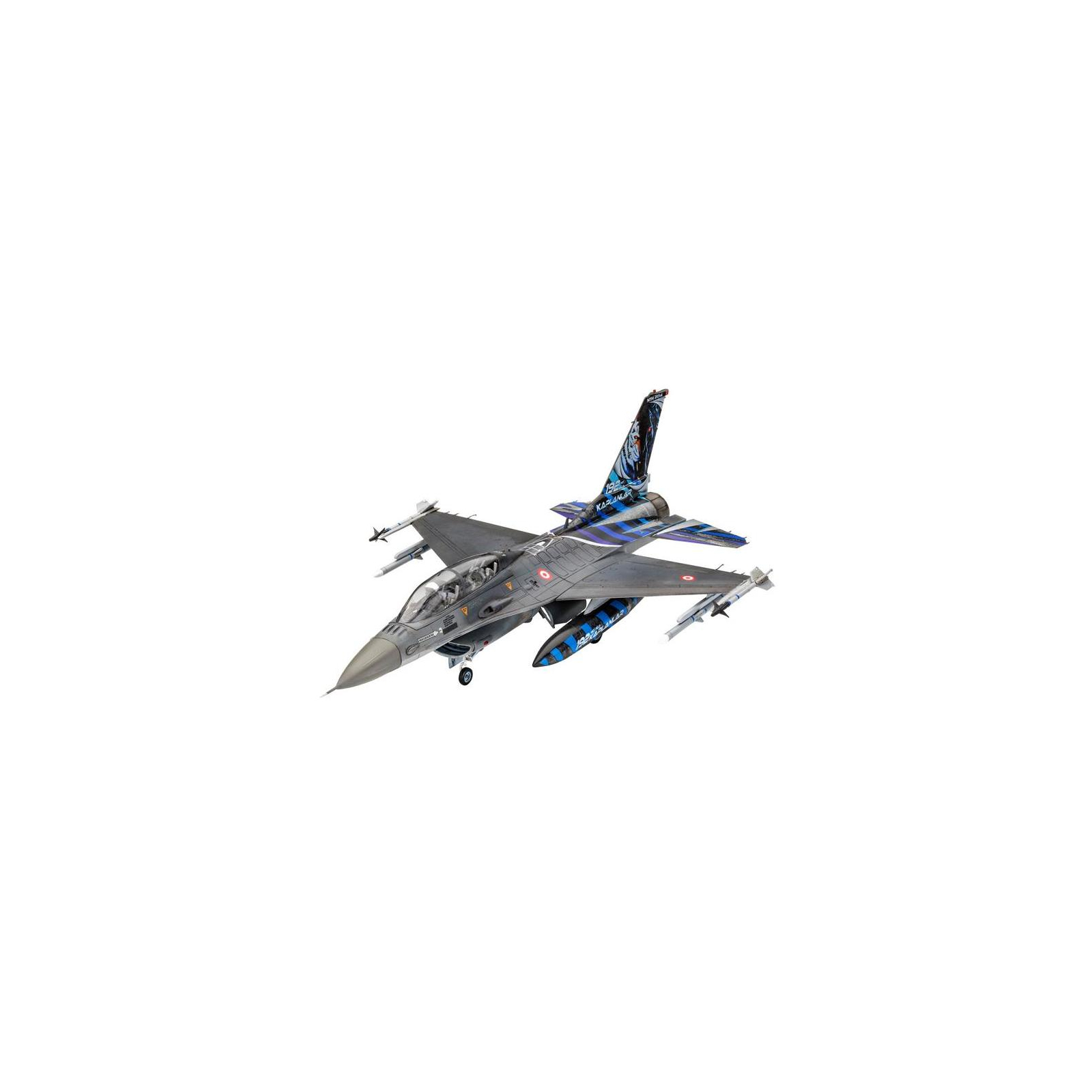 Збірна модель Revell Літак F-16D Tigermeet 2014 рівень 4, 1:72 (RVL-03844) зображення 3