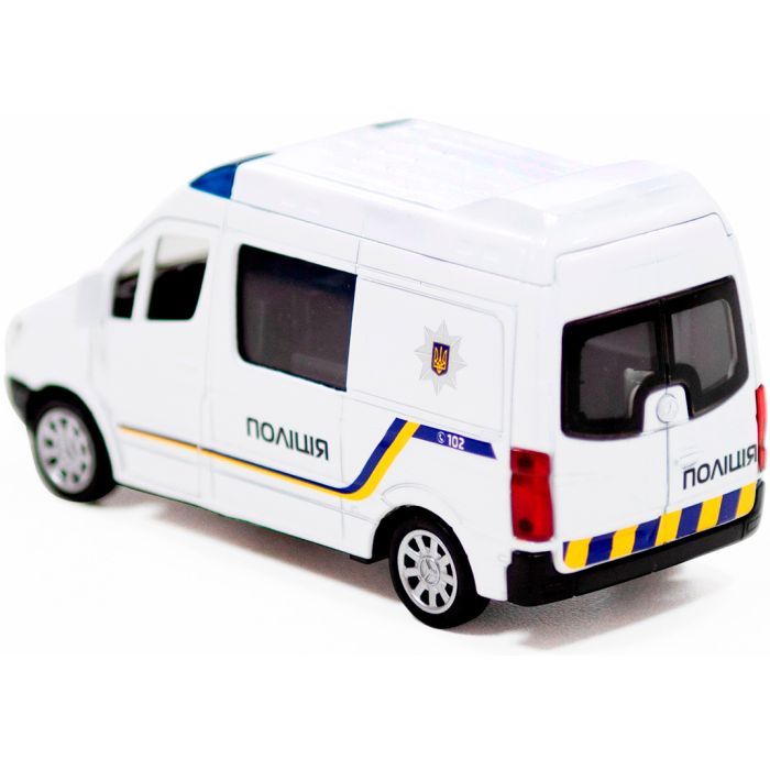 Машина TechnoDrive Mercedes-Benz Sprinter Полиция (250294) изображение 3
