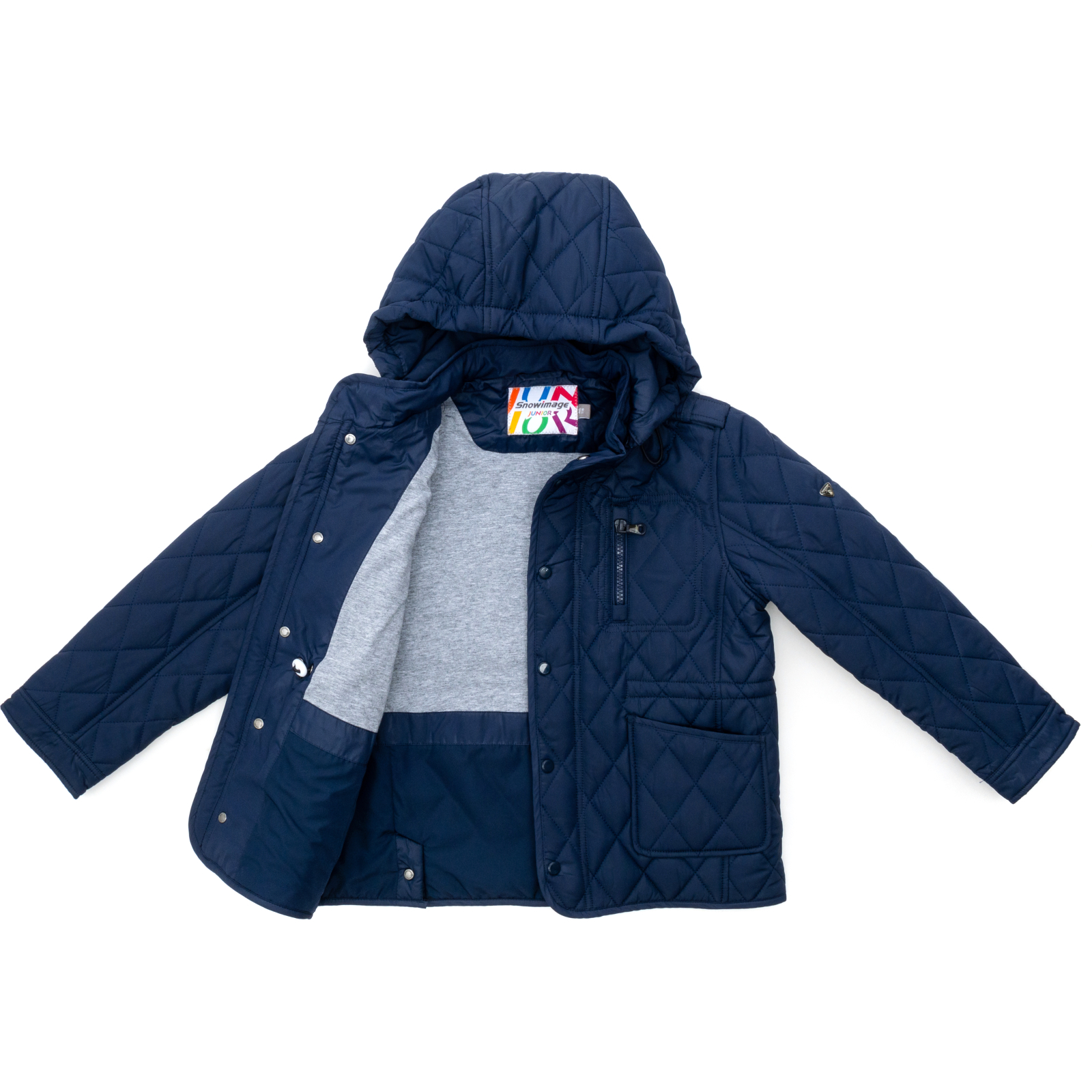 Куртка Snowimage демисезонная с капюшоном (SICMY-G307-122B-blue) изображение 2