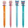 Ручка кулькова Yes Cute owl автоматична 0,7 мм синя (412007) зображення 2