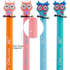 Ручка шариковая Yes Cute owl автоматическая 0,7 мм синяя (412007) изображение 4