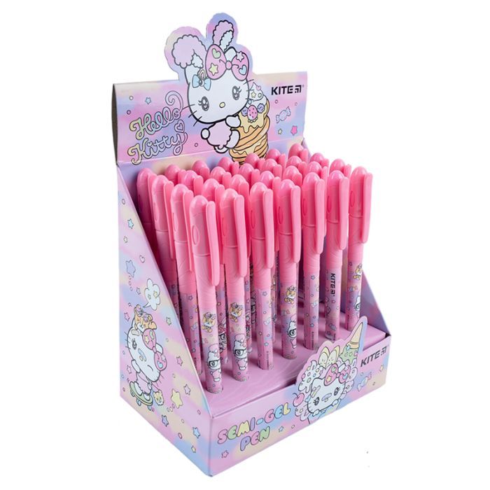 Ручка масляная Kite Hello Kitty, синяя (HK23-033) изображение 2