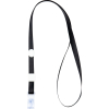 Шнурок для бейджа Axent с силиконовым клипом, черный (4551-01-A)
