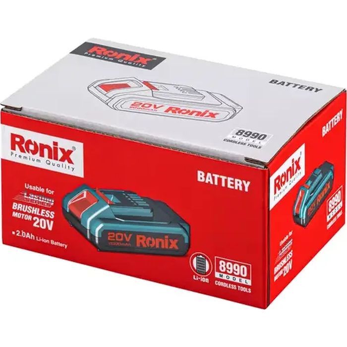 Аккумулятор к электроинструменту Ronix 2Ah (8990) изображение 10