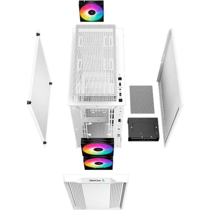 Корпус Deepcool CC360 WH ARGB (R-CC360-WHAPM3-G-1) изображение 10