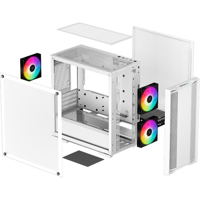 Корпус Deepcool CC360 WH ARGB (R-CC360-WHAPM3-G-1) изображение 9