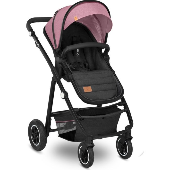 Коляска Lionelo 3 в 1 Amber Pink Rose (LO-AMBER PINK ROSE (3in1)) изображение 3