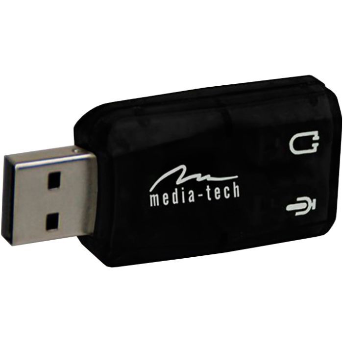 Звуковая плата Media-Tech USB Virtual 5.1 Channel (MT5101) изображение 2