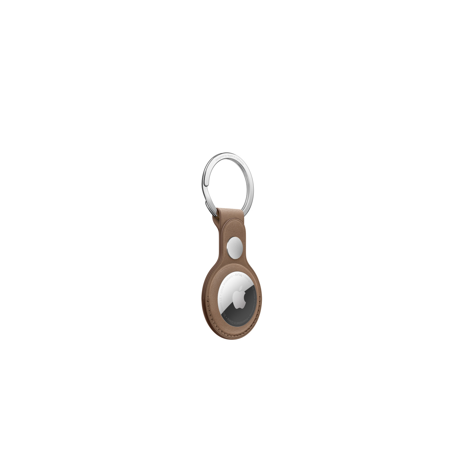 Брелок для AirTag Apple AirTag FineWoven Key Ring - Taupe (MT2L3ZM/A) изображение 3