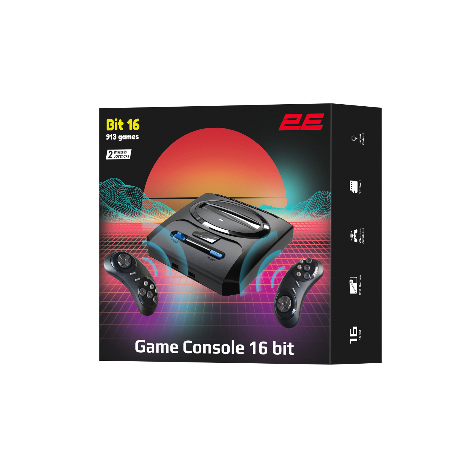Ігрова консоль 2E Ігрова консоль 2Е 16bit HDMI (2 бездротових геймпада, 913 іг (2E16BHDWS913) зображення 10