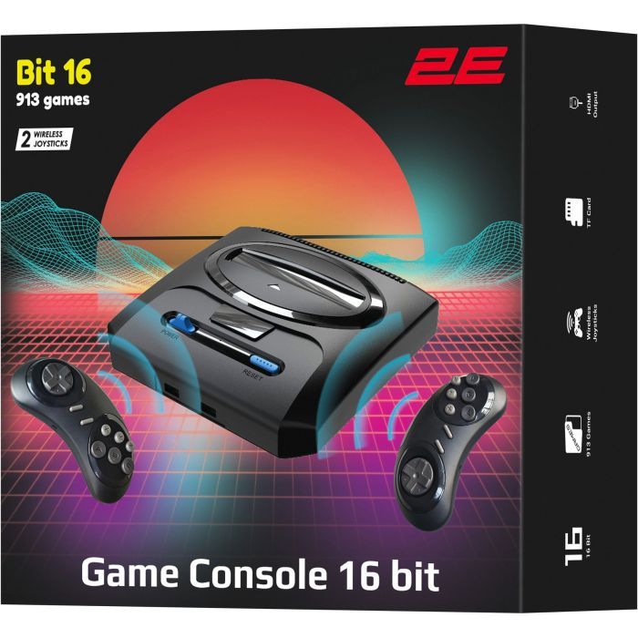 Игровая консоль 2E 16bit HDMI (2 бездротових геймпада, 913 іг (2E16BHDWS913) изображение 9