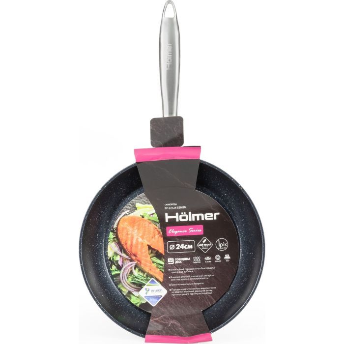 Сковорода Hölmer Elegance кована 28 см (FP-22728-SSMBM Elegance) изображение 6