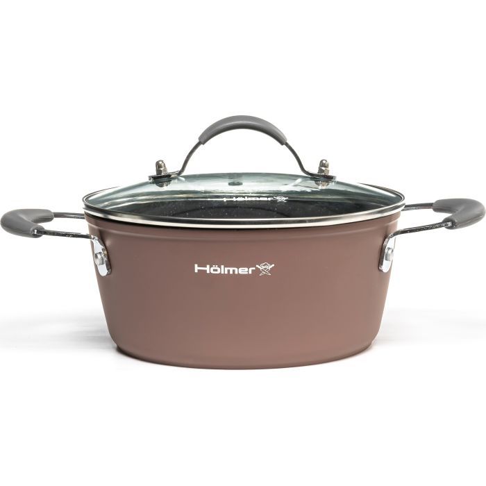 Кастрюля Hölmer Royal кована з кришкою 2,5 л (CR-1325-FABSL Royal)