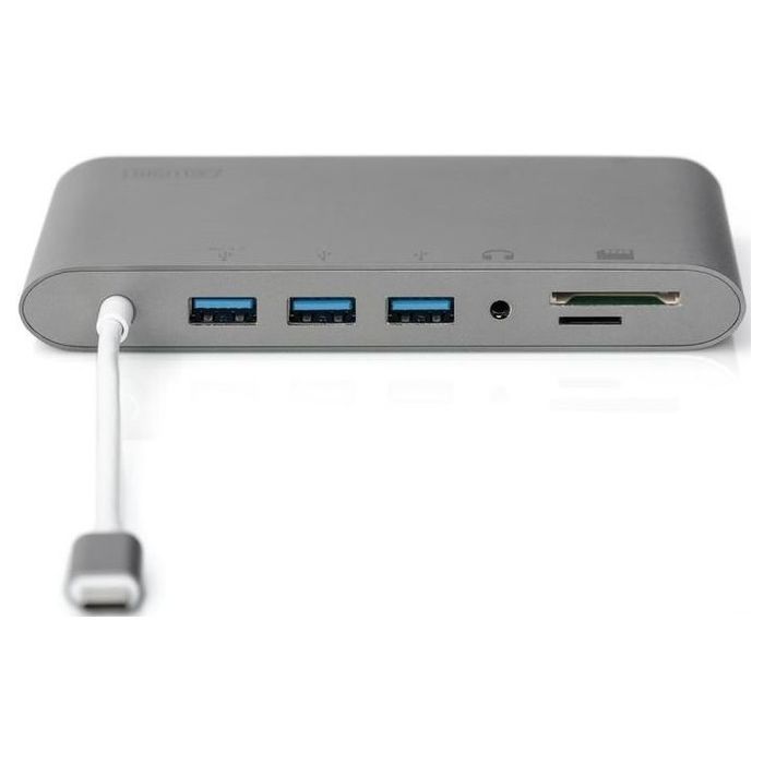 Порт-реплікатор Digitus USB-C, 11 Port (DA-70875)