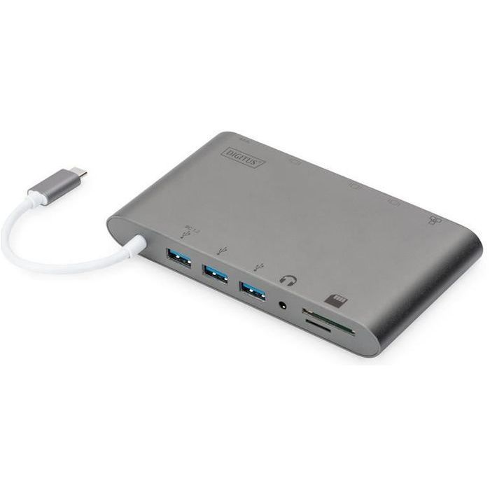 Порт-реплікатор Digitus USB-C, 11 Port (DA-70875) зображення 3