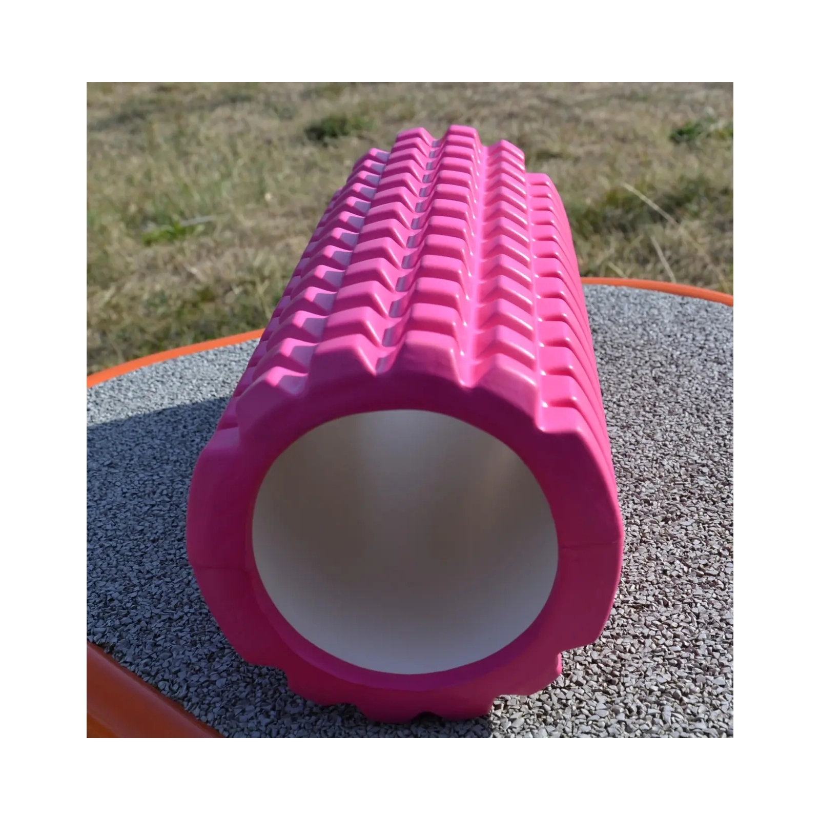 Масажний ролик U-Powex UP_1020 EVA foam roller 33x14см Pink (UP_1020_T1_Pink) зображення 10