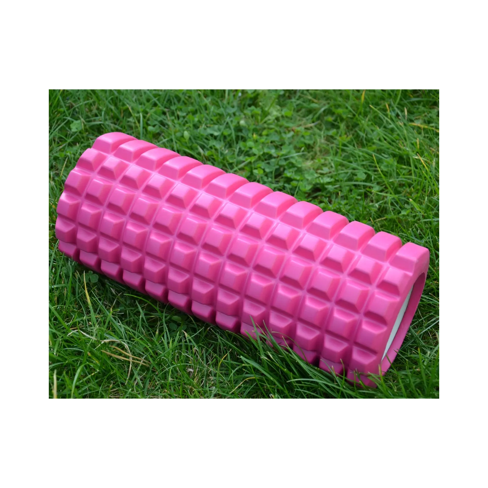 Масажный ролик U-Powex UP_1020 EVA foam roller 33x14см Pink (UP_1020_T1_Pink) изображение 5