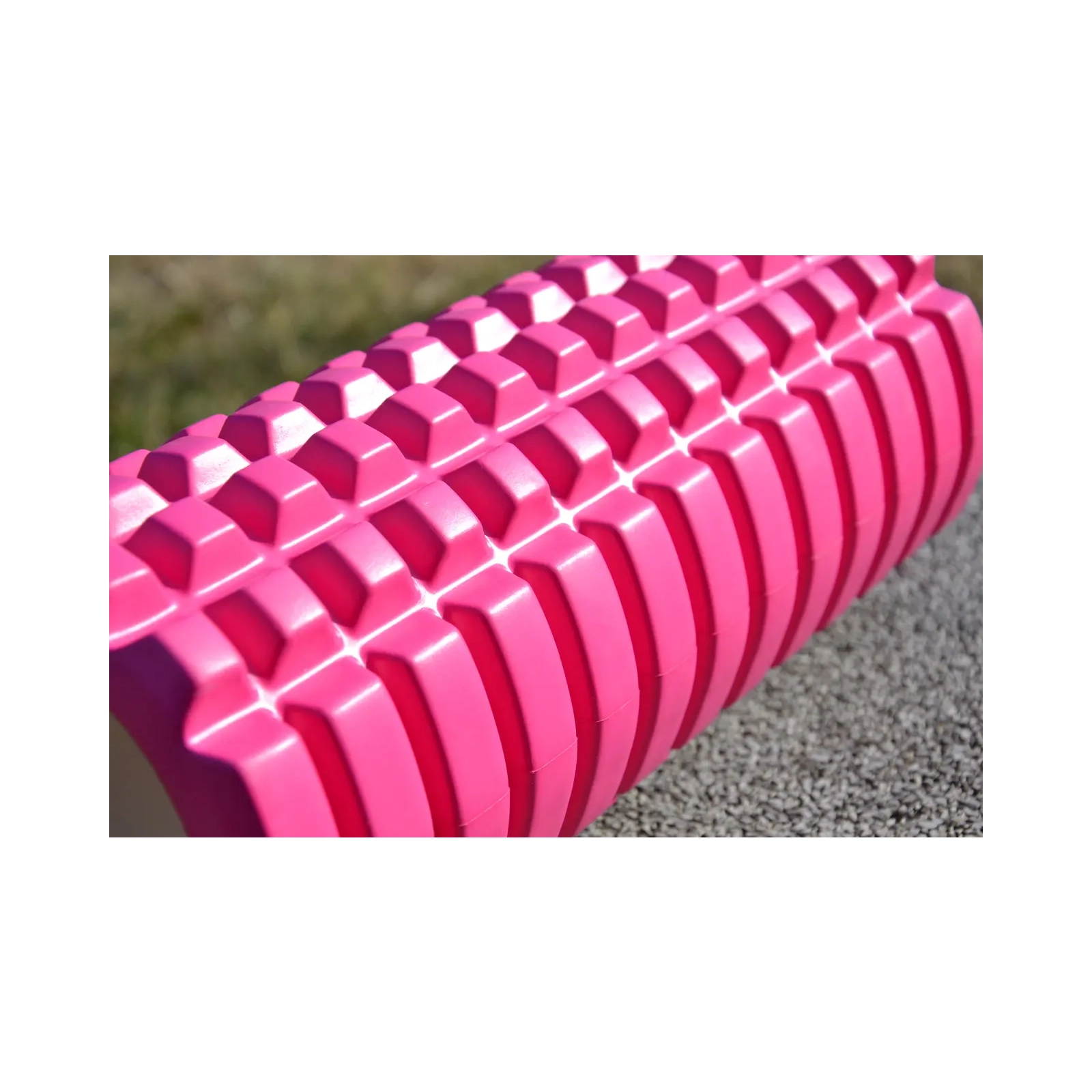 Масажный ролик U-Powex UP_1020 EVA foam roller 33x14см Pink (UP_1020_T1_Pink) изображение 7