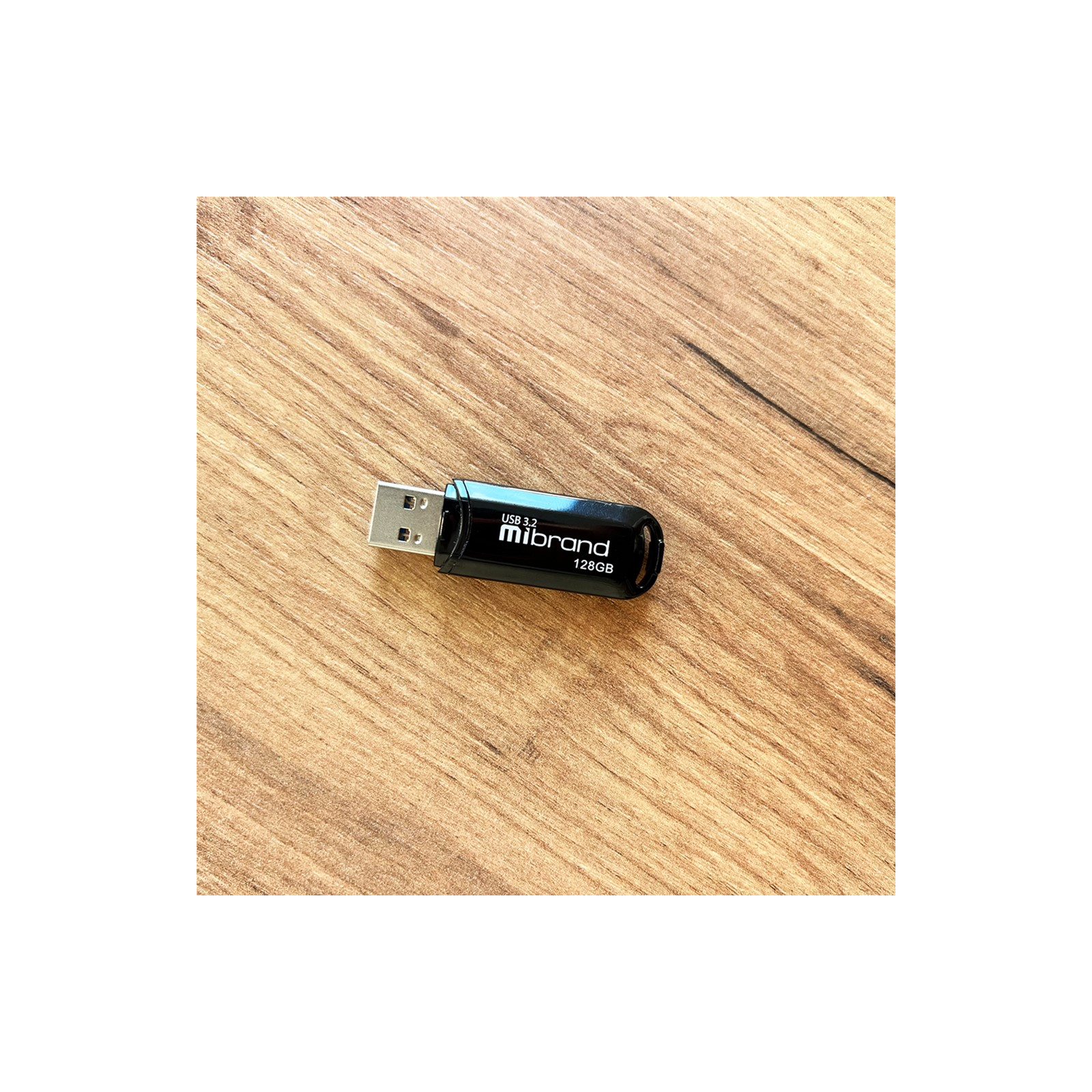 USB флеш накопичувач Mibrand 128GB Marten Black USB 3.2 (MI3.2/MA128P10B) зображення 3
