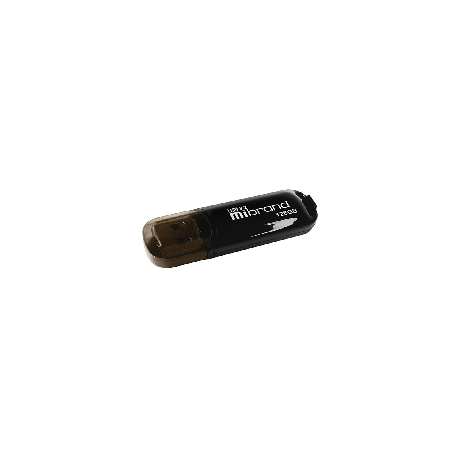 USB флеш накопичувач Mibrand 128GB Marten Black USB 3.2 (MI3.2/MA128P10B)