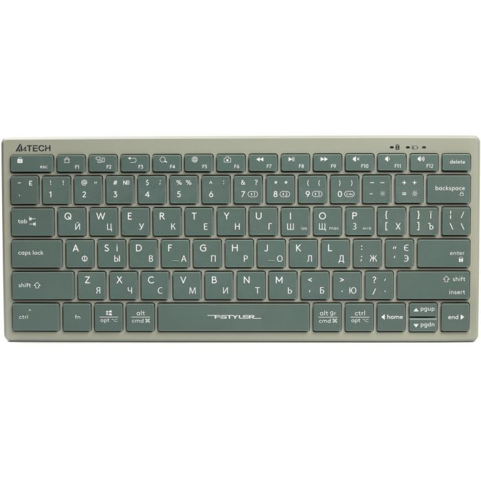 Клавиатура A4Tech FBX51C Wireless/Bluetooth White (FBX51C White)