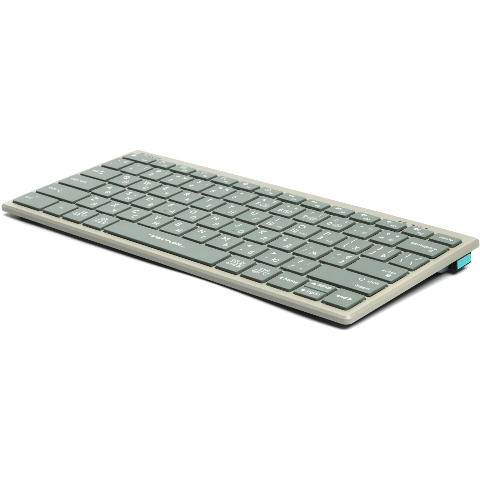 Клавиатура A4Tech FBX51C Wireless/Bluetooth Grey (FBX51C Grey) изображение 4