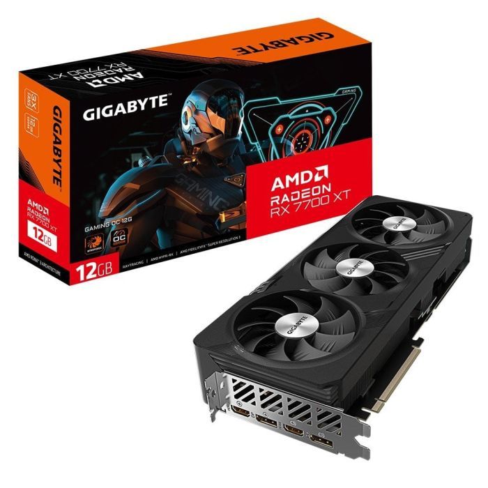 Видеокарта GIGABYTE Radeon RX 7700 XT 12Gb GAMING OC (GV-R77XTGAMING OC-12GD) изображение 8