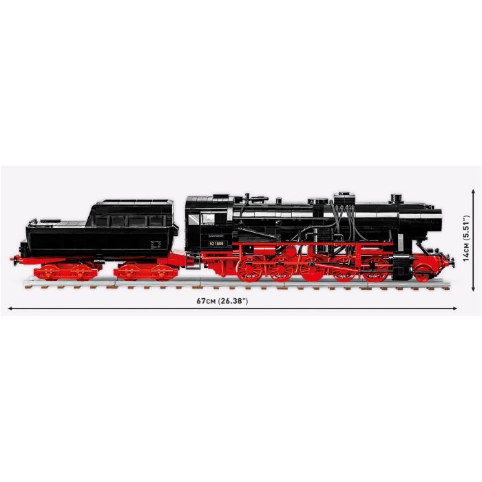 Конструктор Cobi Локомотив DRB Class 52 1:35, 2505 деталей (COBI-6282) изображение 9