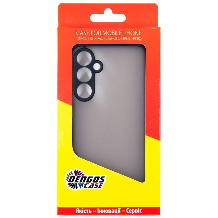 Чехол для мобильного телефона Dengos Matte Samsung Galaxy S23 FE (black) (DG-TPU-MATT-131) изображение 5