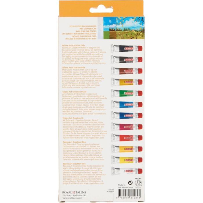 Масляные краски Royal Talens ArtCreation 12 цветов 12 мл (8712079312848) изображение 4