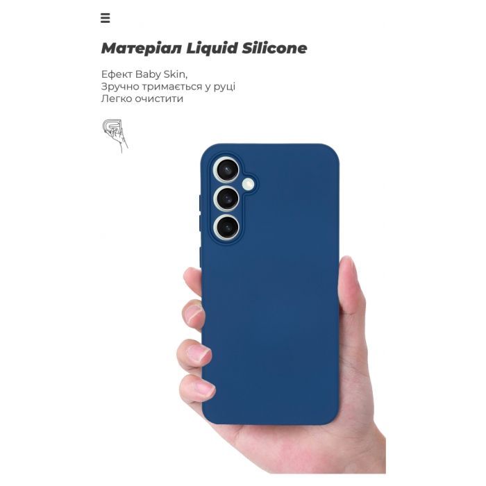 Чохол до мобільного телефона Armorstandart ICON Case Samsung S23FE 5G Camera cover Black (ARM69628) зображення 7