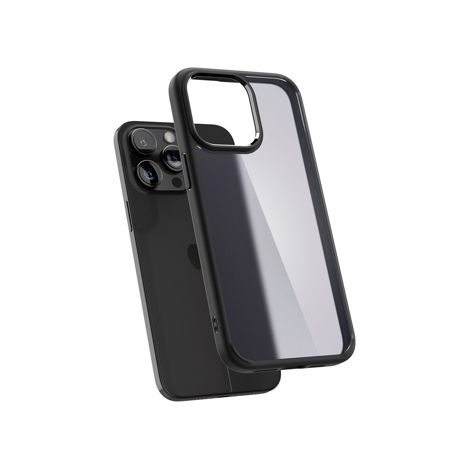 Чохол до мобільного телефона Spigen Apple iPhone 15 Pro Ultra Hybrid Frost Black (ACS06709) зображення 8