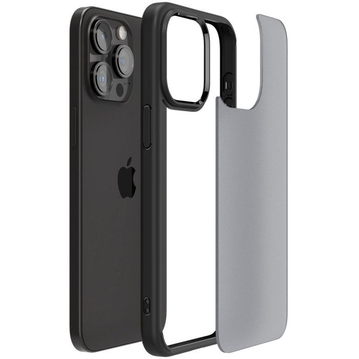 Чехол для мобильного телефона Spigen Apple iPhone 15 Pro Ultra Hybrid Frost Black (ACS06709) изображение 9