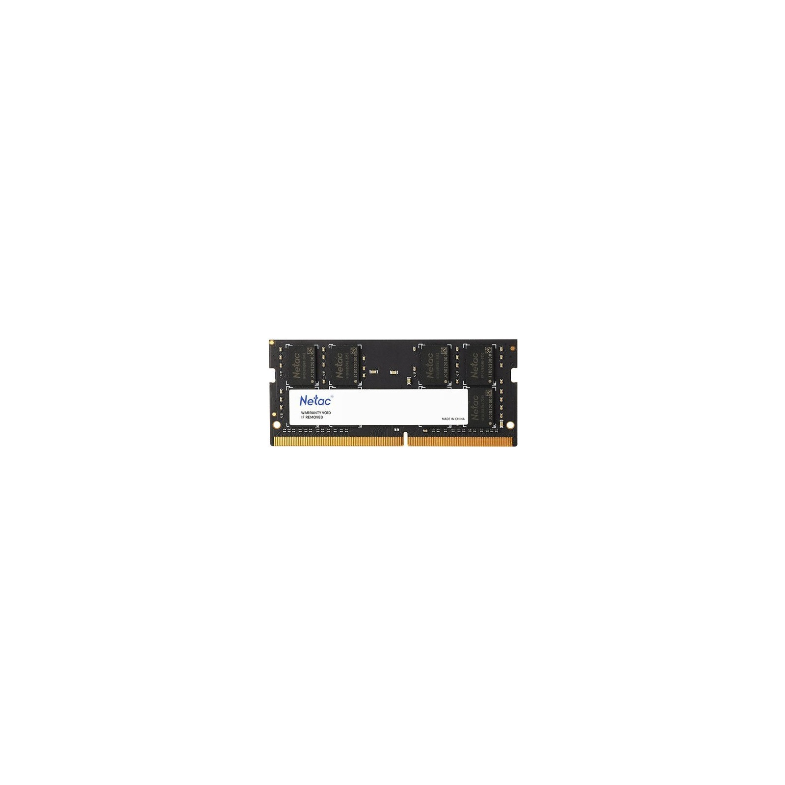 Модуль пам'яті для ноутбука SoDIMM DDR4 16GB 2666 MHz Netac (NTBSD4N26SP-16)