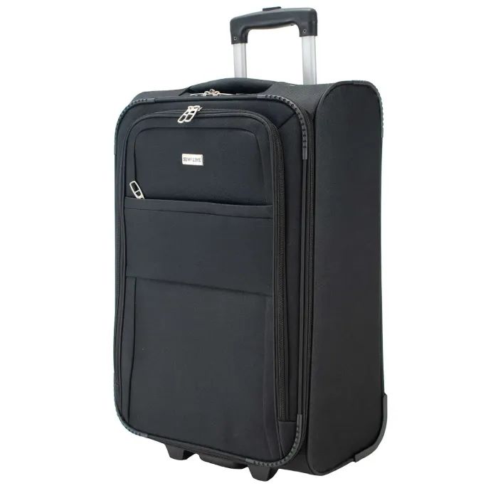 Чемодан Semi Line 19" S Black (T5601-1)