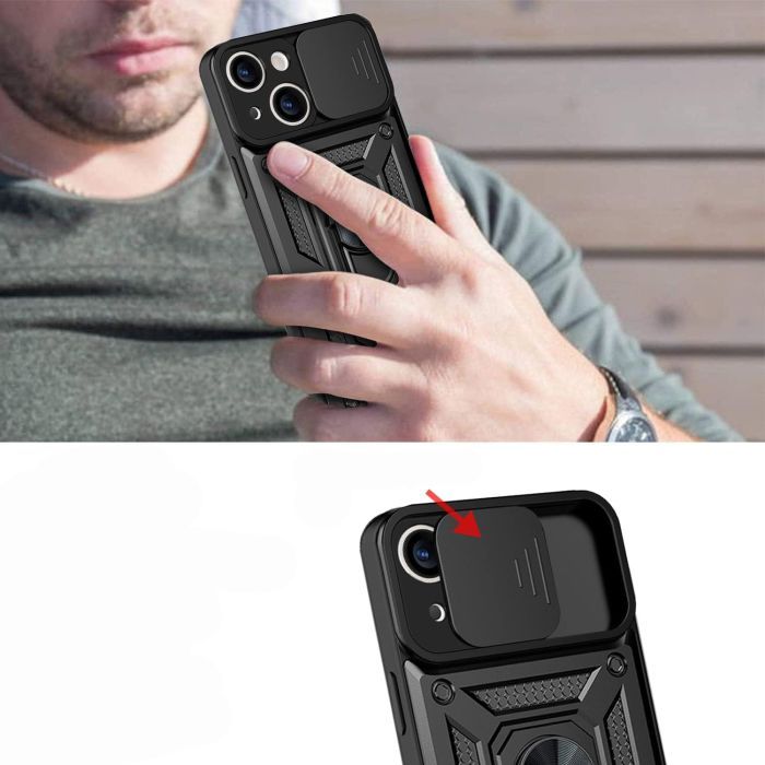 Чехол для мобильного телефона BeCover Military Apple iPhone 15 Black (709952) изображение 2
