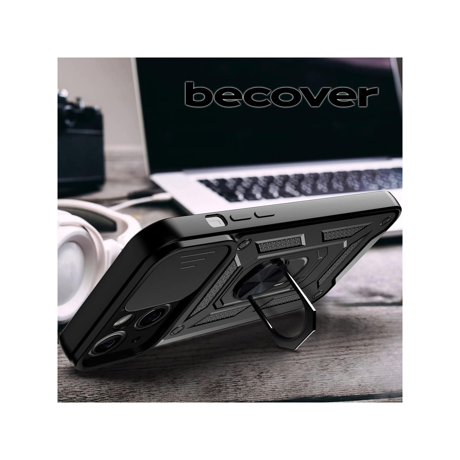 Чехол для мобильного телефона BeCover Military Apple iPhone 15 Black (709952) изображение 3