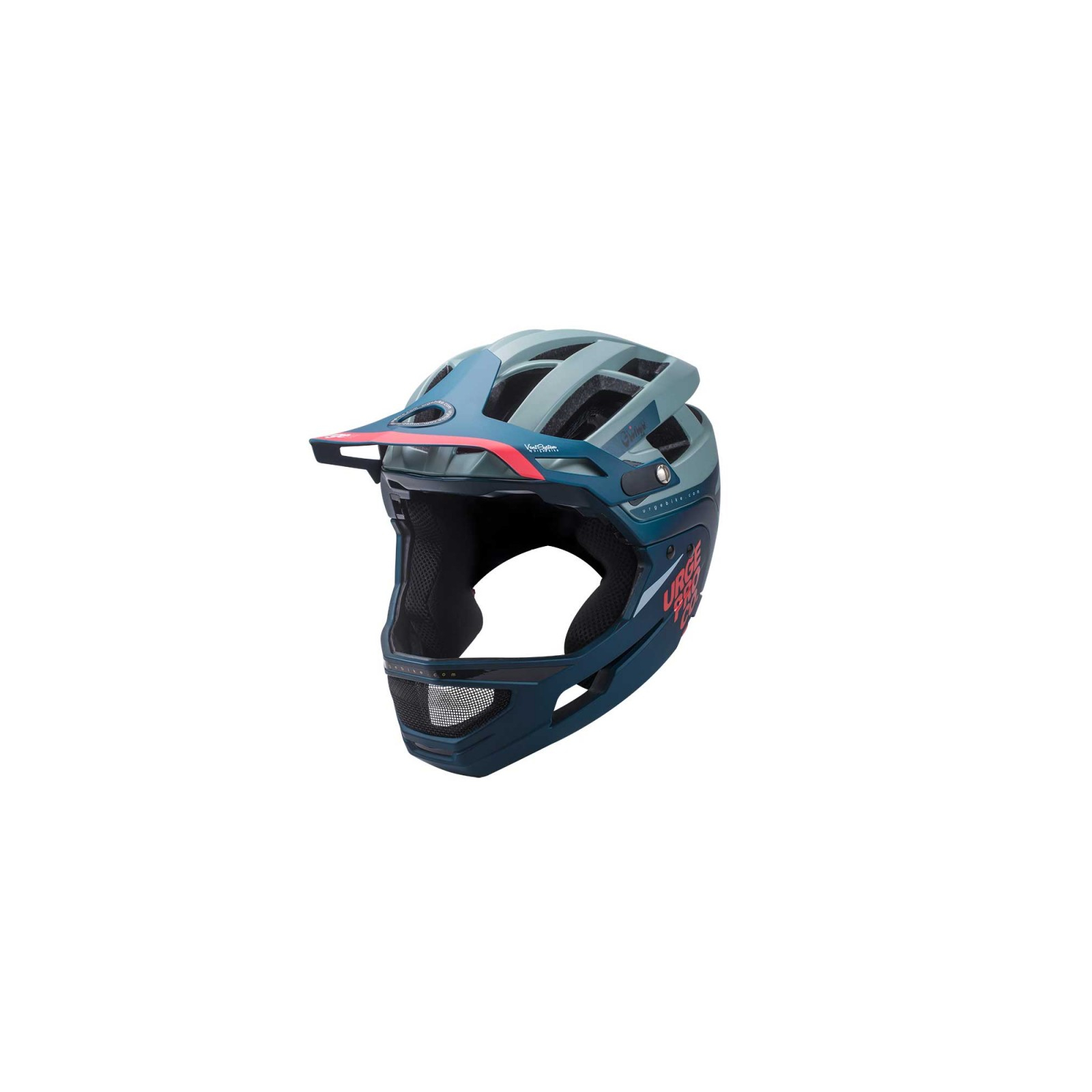 Шлем Urge Gringo de la Pampa Сірий/Синій L/XL 58-62 см (UBP20416L) изображение 2