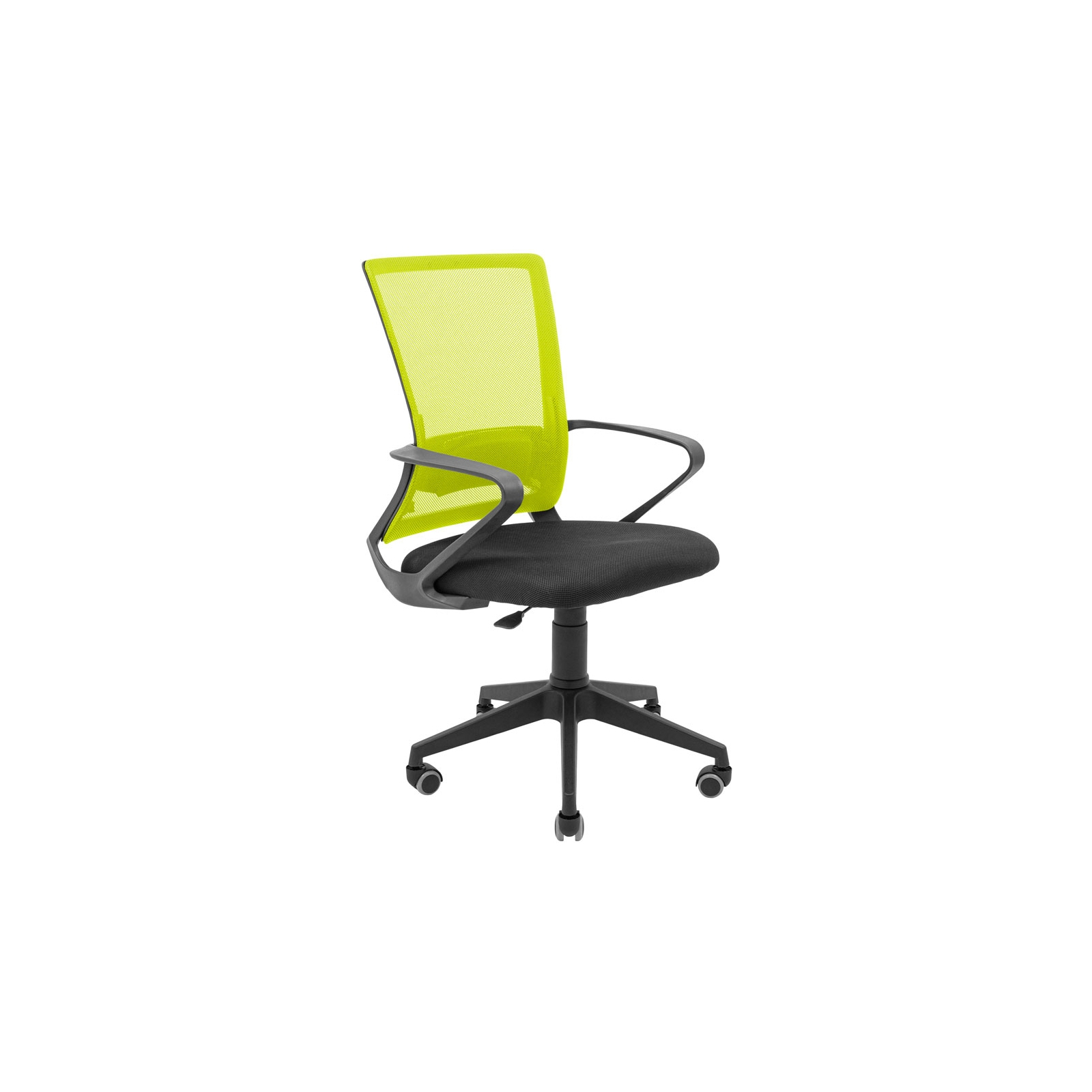Офисное кресло Richman Робин Пластик Пиастра Сетка черная + серая (ADD0003072)