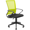 Офісне крісло Richman Робін Пластик Піастра Сітка чорна + зелена (ADD0003202)