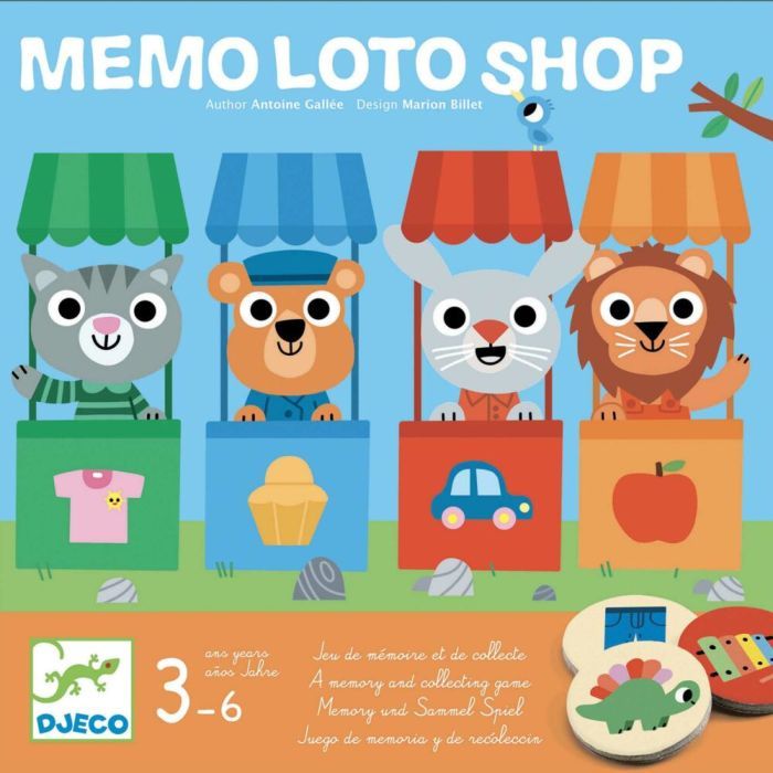 Настольная игра Djeco Лото Магазин (DJ08537)