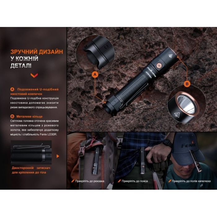 Ліхтар Fenix LD30R зображення 11