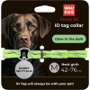 Шнурок для адресника WAUDOG Smart ID світловідбивний М 42-76 см салатовий (60415) зображення 5