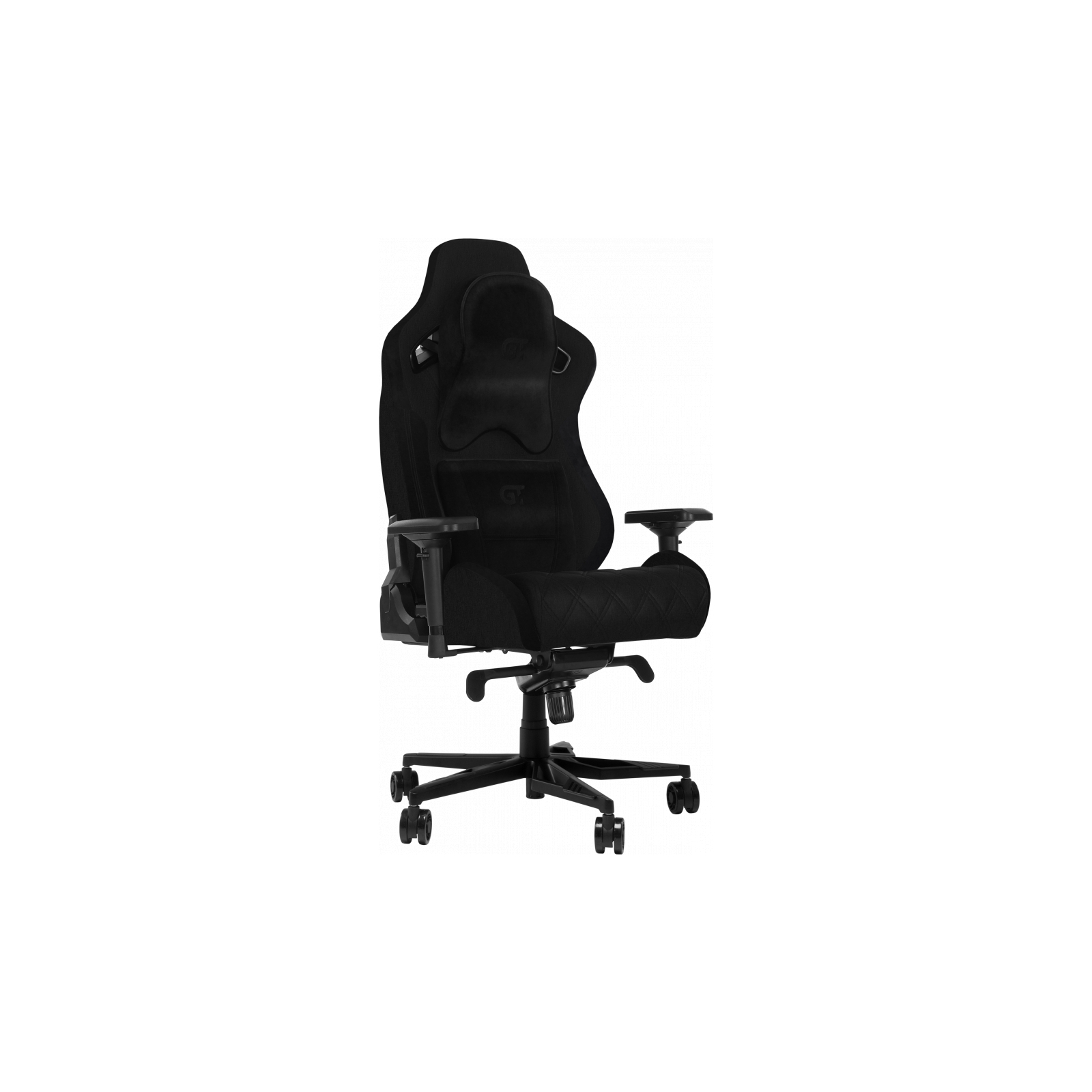 Крісло ігрове GT Racer X-0724 Fabric Gray/Black Suede