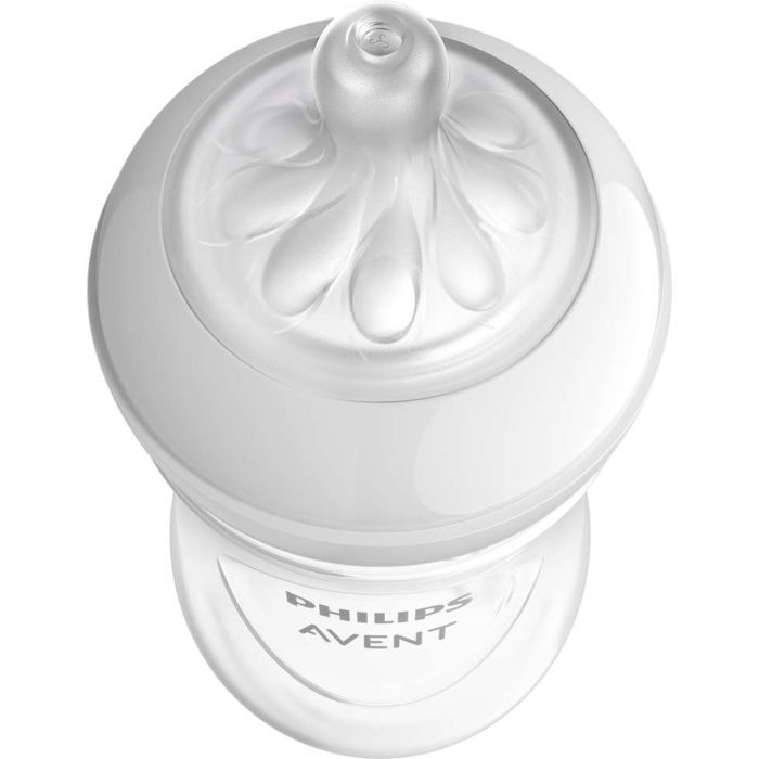 Соска Philips AVENT Natural силиконовая, Естественный поток, от 0 мес (SCY962/02) изображение 2