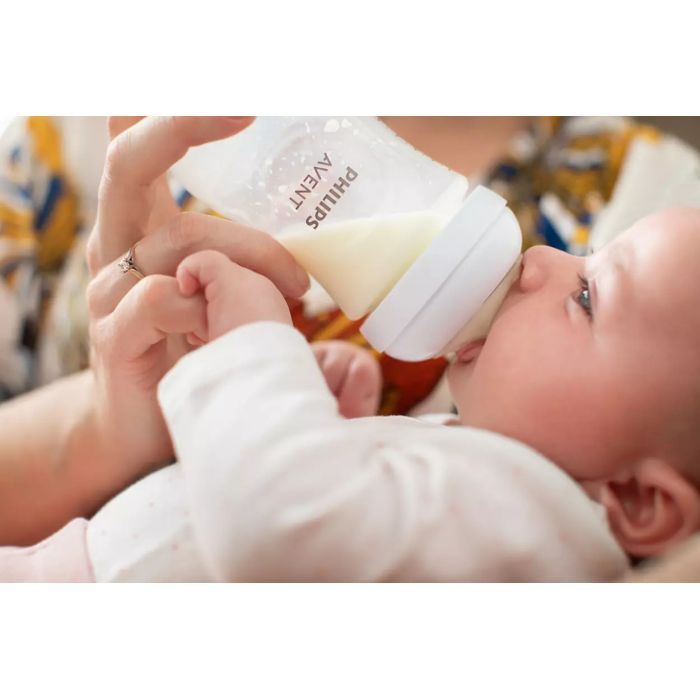 Соска Philips AVENT Natural силиконовая, Естественный поток, от 0 мес (SCY962/02) изображение 5