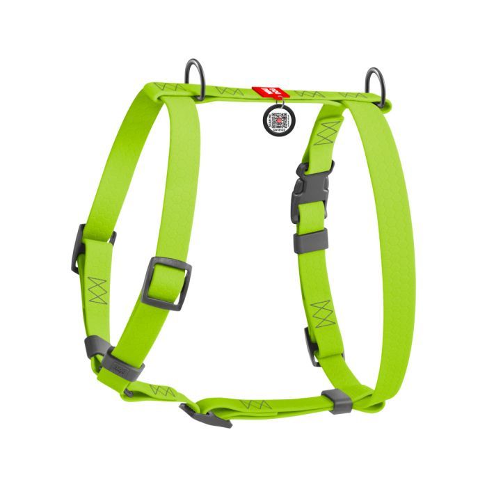 Шлея для собак WAUDOG Waterproof анатомічна Н-подібна S помаранчева (32944)