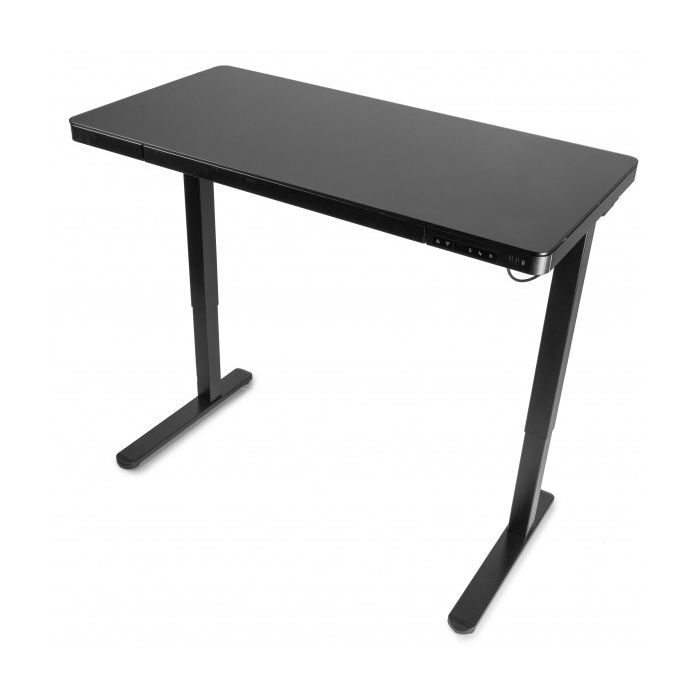 Комп'ютерний стіл Barsky StandUp black glass 1200*600 (BST-11)